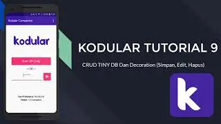 CRUD Kodular dan Database Tiny DB - Final