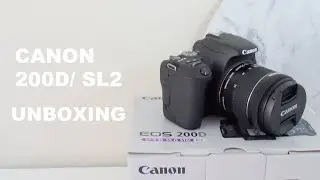 CANON EOS REBEL SL2 UNBOXING + PHOTOGRAPHY