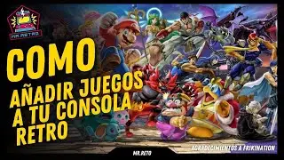 🗂️ Como AÑADIR y gestionar JUEGOS de tu CONSOLA RETRO 🕹️ MR.Retro Anbernic y Consola X