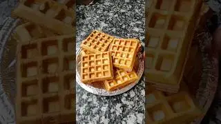 وافل( غوفر) بالشوكولاطة 🍫 بأربع مكونات موجودة في كل بيت