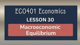 ECO401 Short Lecture 30[With Slides]