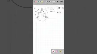 Ejercicio N&deg;62 | Geometr&iacute;a F&aacute;cil #geometriafacil #geometria #calvache #nivelaci&oacute;n #epn #circulo