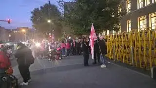 LIVE! PINK LADIES PROTEST IN WHITECHAPEL & COUNTER