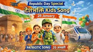 Republic Day Special | Kids Patriotic Songs | 26 January | 15 Minutes Deshbhakti Rhymes