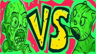 JOGANDO Gatos Escondidos vs Zumbis 2 NO PC - hidden cats vs zombies 2