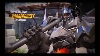 Reinhardt Charges the Team off the Map!!!