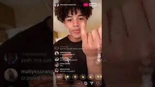therealslimedupmike instagram live with vallyk pena, derektrendz & justin