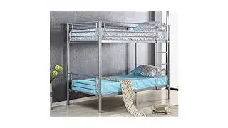 MUST SEE Furniture Review! Merax Twin-Over-Twin Metal Bunk Bed in Silver Finish