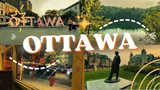 Ottawa & Gatineau Park Road Trip | Scenic Drive, Downtown Sights & Nature Escape 🚗🍁