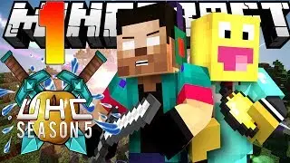 Minecraft UHC (Ultra Hardcore) w/NoahCraftFTW & OhTekkers! -  WORST LUCK EVER!