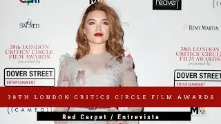 LEGENDADO: Florence Pugh no 38th London Critics Circle Film Awards (2018)