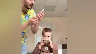 Иосиф Оганесян с сыном  в больнице 
