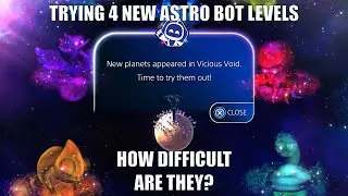Completing 4 New Astro Bot Levels