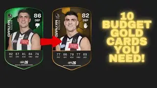 10 Budget Gold Cards You Need In AFL26 Pro Team