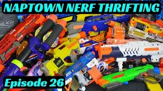 [NAPTOWN NERF THRIFTING] Episode 26 (AWESOME NERF HAUL and Jill's Christmas Gift To Me)