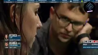 Dragana Lim Attempts Bold Bluff in 2021 WSOP Main Event