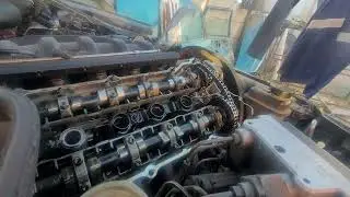 BMW 528i E39: Снятие муфты вентилятора и проверка синхронизации. #bmw #m52 #E39 #cars #clutchfan ...