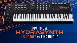AMS Hydrasynth with the EPIC 1.5 Update - Lets have a listen!