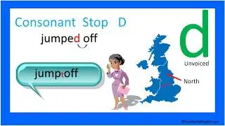 ESL STOP CONSONANT D - Pronunciation Practise - Easy Native English