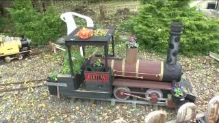 Halloween Fun at the Evergreens Miniature Railway 2016