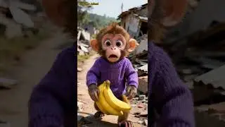 Monkey 🐵 accident, save cute animals | kindness Animal | cute animals | puppy @kindnessanimal1 