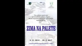 V&Yacute;STAVA ZIMA NA PALETE KYSUCK&Aacute; KNIŽNICA ČADCA 08.11.2016 - 31.01.2017