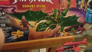 Lincoln's first ever Ninjago Lego set