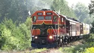 EMD GP38 W/ Rare Baldwin RS12 Pulling Vintage Passenger Train (Flashback 2018) | Jason Asselin