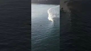 Surf en Cantabria a vista de drone #cantabria #naturaleza #drone #dji #surf #suances #viral #waves