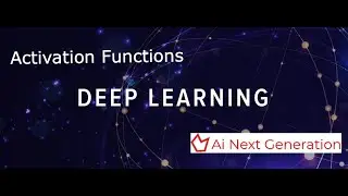 Activation Functions in Deep Learning || ReLU || Sigmoid || Tanh || Softmax || Linear Function.