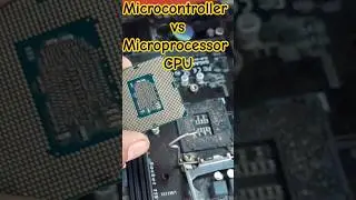 Microcontroller vs Microprocessor CPU #computer #computerhardware #cpu #uno #arduino #processor