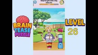 Brain tease puzzle level 26 Walkthrough Solution