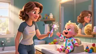 Brush Time Magic Fun 🪥✨ | Fun Teeth Brushing Song for Kids | Preschool Hygiene Learning