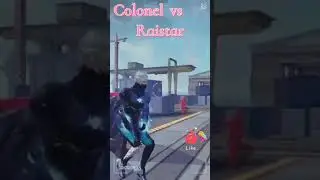 #shorts #freefire || Colonel vs Raistar || 1v1 custom gameplay🔥 || #5.s