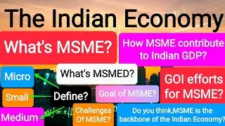 What's #MSME?The #rOle_of_mSme in india.How MSME Contribute to #GDP?Pinpoint Of MSME?#Goals of MSME?