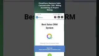 CloudOnex Business Suite &ndash; Customizable CRM, Billing, Accounting & Project Management Software