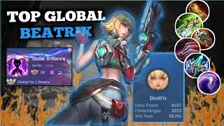 TOP GLOBAL BEATRIX 1 DUNIA GAMEPLAY AND BUILD || STELLAR BRILLIANCE