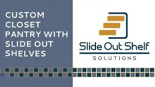 Custom Closet Pantry with Slide Out Shelves | Wichita KS - 316-768-8808