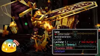 1v1ing a majorly buffed Ignis (L_enders Cataclysm) with the War Dance Combat mod