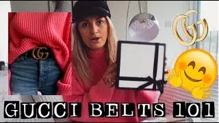 GUCCI BELT HAUL UNBOXING | COMPARING THE MENS V'S WOMENS VERSION