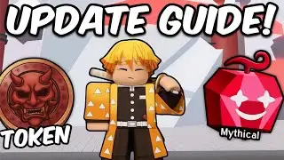 NEW Red King Update FULL GUIDE! (Oni Token, Fruit Skins, Fishing) | Blox Fruits Roblox