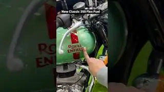 New Classic 350 With Flex Fuel #royalenfield #classic350 #classic350flexfuel