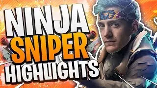 Ninja Sniper Compilation - Fortnite Ninja Best Moments (CRAZY CLIP !!)