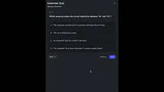 Level Up English - Short Quiz 12