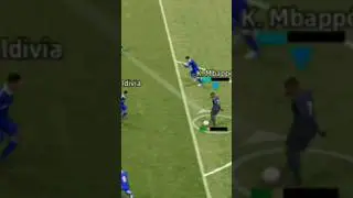 Efootboll 22 mbappe skills and messi goal #shorts