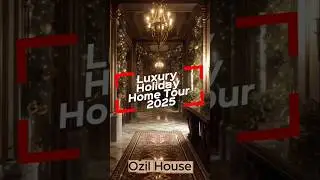 Luxury Holiday Home Tour 2025 #christmas #housedecor