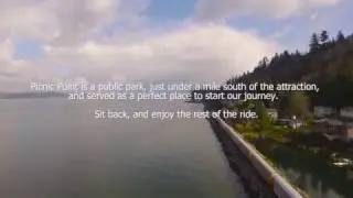 Wrecked Ship at Picnic Point Park, Edmonds, Washington - DJI Phantom 3 Professional