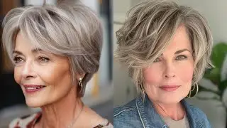 World's most beautiful, gorgeous and so pretty pixie and bob haircutting ideas for ladies over 40+50