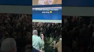 Tornado Warning In O&rsquo;Hare Airport