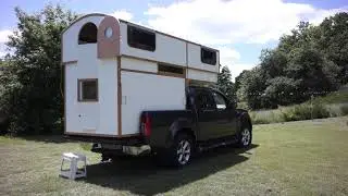 Woodenwidget Slidacab telescopic lightweight truck camper
